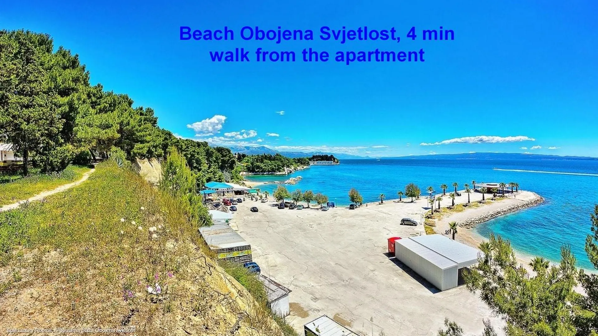 A1-Luxury Apt W Big Balcony 4 Min Walk To Beach Сплит